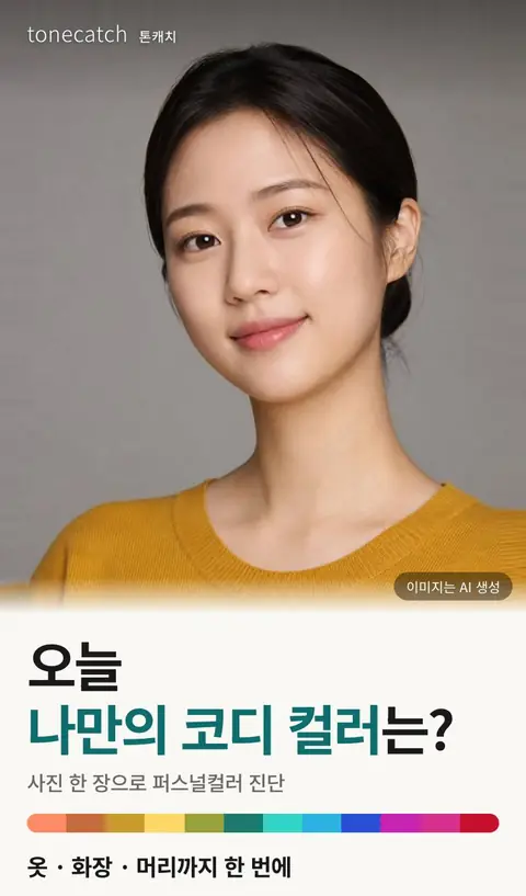 톤캐치 휴대폰 화면